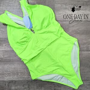 Hilinker Crossback One Piece Swimsuit Size L